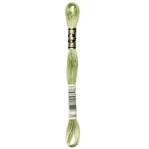 DMC 6-Strand Embroidery Cotton Floss, Light Yellow Green - £27.37 GBP