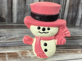 70s VTG (B25) Avon Fragrance Glace Pin Pal - Wee Willy Winter Snowman -Christmas - £13.76 GBP