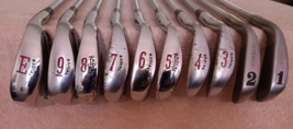 Tz Golf - Vintage Ben Hogan Cougar/RADIAL 1-E Irons, Apex 3 Steel Shafts Rh - £131.67 GBP