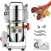 300G High-Speed Electric Grain Grinder Mill Stainless Steel Grinder Machine Comm - £140.06 GBP