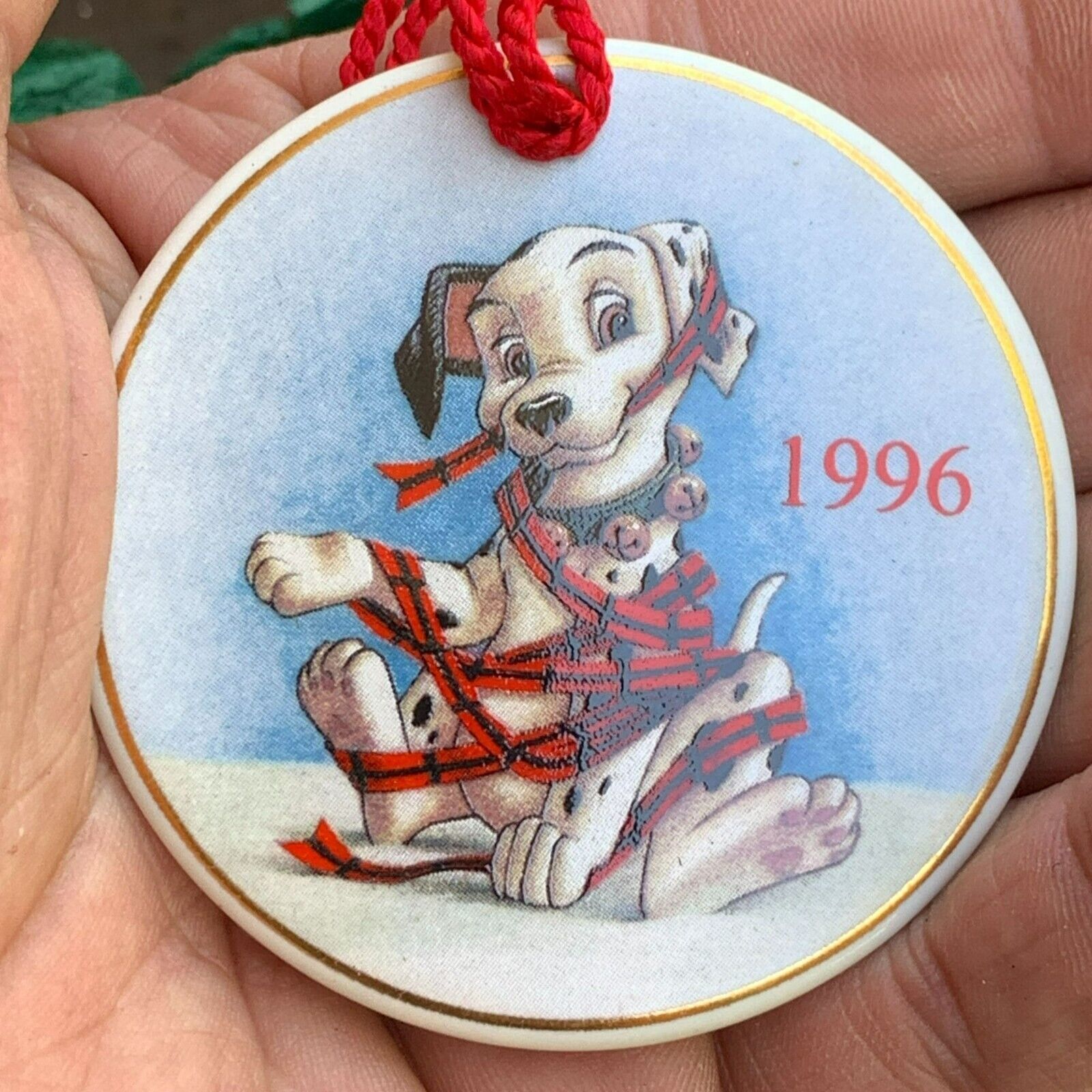 Disney 101 Dalmatians Christmas Ornament From 1996 - $11.88