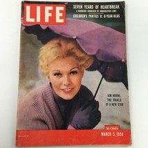 VTG Life Magazine March 5 1956 Kim Novak Feature Newsstand - £16.44 GBP