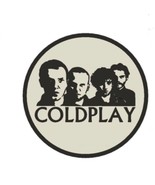 Coldplay coaster x1 coffee coaster wall art coldplay Drinks coaster - $10.50