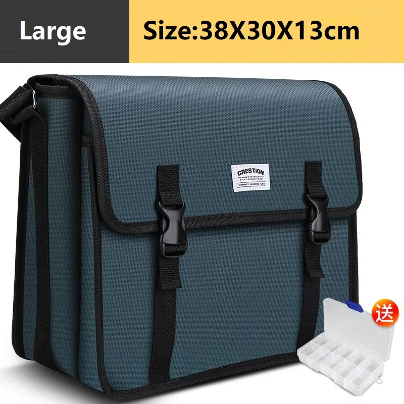 Storage Bags Pouch Tool Bag Electrician Tools Toolbox Organizer Heavy Duty Canva - £69.73 GBP