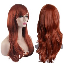 Long Wavy Curly Hair Cosplay Wig &amp; Wig Cap - £27.05 GBP