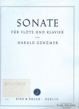 Harald Genzmer - Sonate fur Flote und Klavier - £7.90 GBP