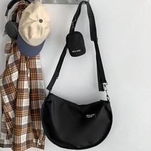 Nylon Shoulder Bag Large Capacity Men Women Messenger Bag Adjustable Shoulder St - £56.97 GBP