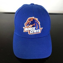 Boise State  Collegiate Ball Hat Cap, Adult.  Broncos. Embroidered. Blue - £12.85 GBP