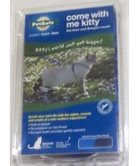 PetSafe COME WITH ME KITTY Cat Harness &amp; Bungee Leash Royal  &amp; Navy M OR L - $279.13 MXN