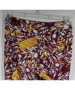 Lularoe One Size Leggings Multi-Color With Floral &amp; Polka Dot Designs - $14.77 CAD