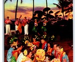 Luau at Sunset Hawaii HI UNP Chrome Postcard S7 - £3.12 GBP