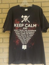 The Walking Dead - Keep Calm Black T-Shirt Size: XL - £10.43 GBP