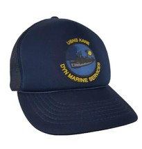 USNS KANE DYN Marine Services Snapback Mesh Hat Cap Trucker Navy Blue Yo... - £14.45 GBP