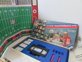 VTG 1986 THE VCR NFL QUARTERBACK GAME VHS TAPE INTERACTIVE VCR GAMES INC. - $3.60