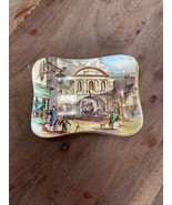 Vtg Royal Winton Grimwades &quot;Old London&quot; hand painted ashtray / pin trink... - €11,75 EUR