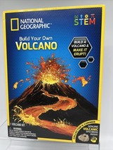 National Geographic STEM Toy Build Your Own Volcano Science Kit Kids COM... - $8.11