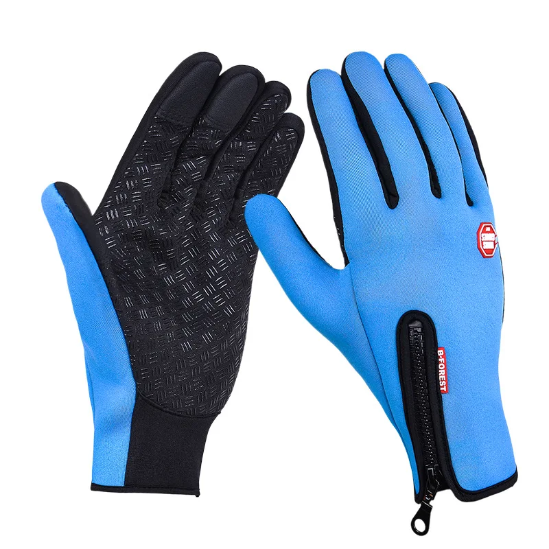 Unisex Touchscreen Cycling Gloves Winter Thermal Warm Full Finger Motorcycle  Gl - £29.46 GBP