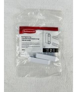 Rubbermaid  3D65 Plastic  Rod Spacer Cap  1 pack of 2  - $9.89