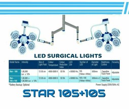 Examination OT Light medical procedure Operation Theater Light TwinOT Ro... - $2,277.00