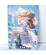 Asuka Waifu Card Anime Girl Violin Matchmaker Wall Art Oversized Board A5 - €19,49 EUR