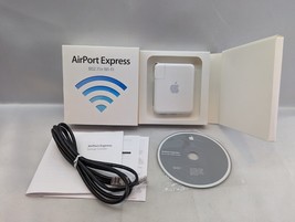 GENUINE Apple Airport Express A1264 54 Mbps 10/100 Wireless N Router (I) - £14.11 GBP