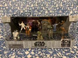 Disney Star Wars The Empire Strikes Back Deluxe Figure Play Set 40th Ann... - £80.67 GBP