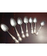 Rogers Cutler Company ( R C ) c1903 Rose pattern - 12 FORKS - 7 SPOONS P... - €53,86 EUR
