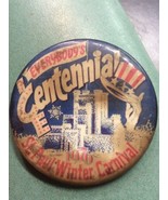 st paul winter carnival Everybody&#39;s Ice Centennial 1976 pin pinback vint... - €13,02 EUR