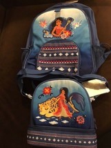 New Elena of Avalor School Backpack with Matching Insulated Lunch Tote with tags - £61.76 GBP