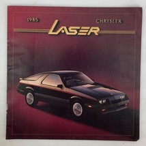 1985 Chrysler Laser Dealer Showroom Sales Brochure Guide Catalog - $9.45