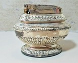 Ronson Silverplate Table Lighter Queen Anne Newark NJ Vintage  - £18.99 GBP