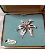 Vintage VAN DELL Sterling Silver Floral Brooch - €12,03 EUR