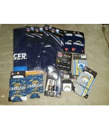 Lot LOS ANGELES CHARGERS Swag House Flags Can Holder Nail Polish Face Paint - £39.54 GBP