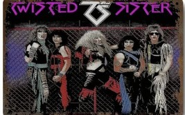 Twisted Sister- Brand New Metal Sign Distressed 12/8 Stay hungry - $29.69