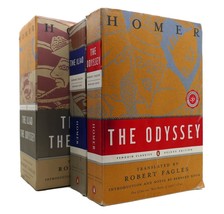 Homer The Iliad / The Odyssey Vintage Later Printing - £76.51 GBP