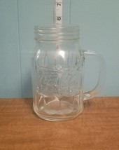 Coca Cola Clear Mug 5.5&quot; Tall- Logo On Front - £5.05 GBP
