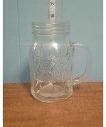 Coca Cola Clear Mug 5.5&quot; Tall- Logo On Front - £5.00 GBP