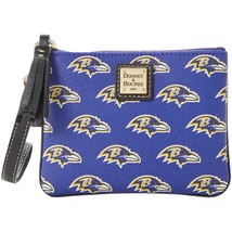 Dooney &amp; Bourke Baltimore Ravens Saffiano Stadium Wristlet - £86.33 GBP