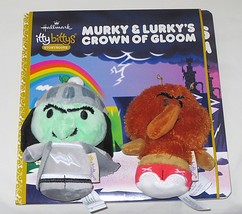Hallmark Itty Bittys Storybook Murky &amp; Lurky&#39;s Crown of Gloom Book w/Plush  - £19.89 GBP