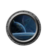 Big Blue World - Porthole Wall Decal - $14.00