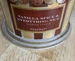 Homeworx/Harry Slatkin 4 Wick Candle~Vanilla Spice &amp; Everything Nice~ Ne... - £29.60 GBP