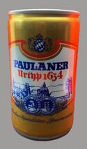 Old Vintage Paulaner Beer Can Metal Sign 8x12in  Mancave Garage 36 - $24.74