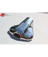 Stainless Clam Shell Tail Pipe Exhaust Deflector Shield Custom Car Truck... - £40.97 GBP