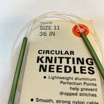 Vintage Boye Circular Knitting Aluminum Needles 36 Inch Size 11 NOS 7351 - £8.35 GBP