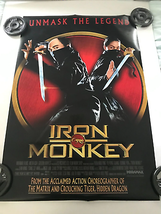 Iron Monkey Original One Sheet Movie Poster 2001 Donnie Yen Kung Fu Film - £5.81 GBP