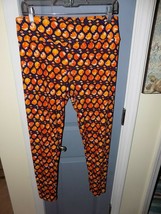 LuLaRoe Navy Blue w/Orange Tulip Flower Print Size TC Women&#39;s NWOT - £17.23 GBP