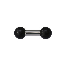 6mm gauge (2g) Eclipse Barbell, Internally threaded 316L stainless steel - $16.50