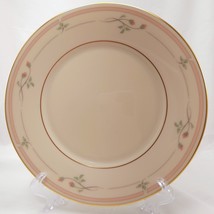 Lenox Rose Manor Salad Plate 8.25in Ivory Pink Floral Gold Trim - £18.13 GBP