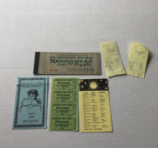 Kennywood amusement park paper ephemera ride tickets Grandmother&#39;s proph... - £15.57 GBP