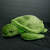 Russ Green Turtle Realistic Plush Stuffed Reptile 12&quot; Yomiko Classics Green Rare - £19.82 GBP